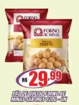 Violeta Supermercados Pão de queijo forno de minas sabores oferta