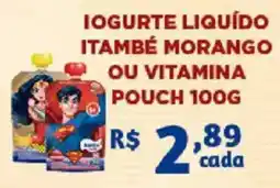 Bahamas Supermercados Iogurte líquido itambé morango ou vitamina oferta