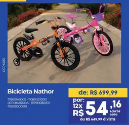 Casa Freitas Bicicleta Nathor oferta