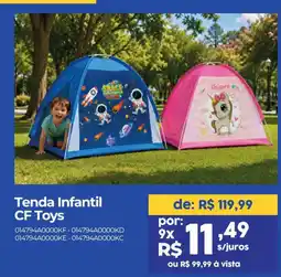 Casa Freitas Tenda Infantil CF Toys oferta