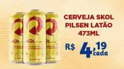 Bahamas Supermercados Cerveja skol pilsen latão oferta