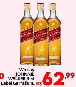 Althoff Supermercados Whisky johnnie walker red label garrafa oferta