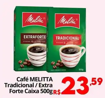 Althoff Supermercados Café melitta tradicional / extra forte oferta