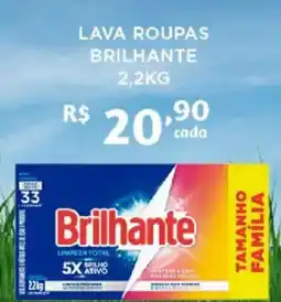 Bahamas Supermercados Lava roupas brilhante oferta