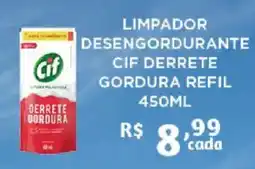 Bahamas Supermercados Limpador desengordurante cif derrete gordura refil oferta