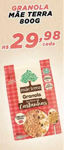 Bahamas Supermercados Granola mãe terra castanhas oferta