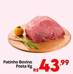 Althoff Supermercados Patinho Bovino Posta Kg oferta