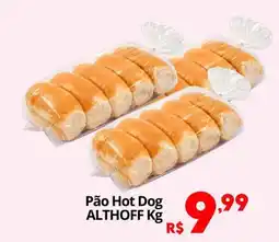 Althoff Supermercados Pão hot dog althoff oferta