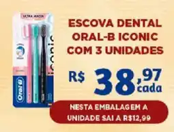 Bahamas Supermercados Escova dental oral-b iconic oferta