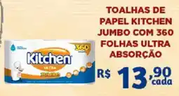 Bahamas Supermercados Toalhas de papel kitchen jumbo oferta