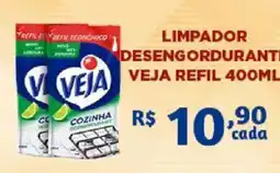 Bahamas Supermercados Limpador desengordurante veja refil oferta