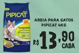 Bahamas Supermercados Areia para gatos pipicat oferta