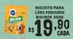 Bahamas Supermercados Biscoito para cães pedigree biscrok oferta