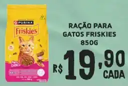 Bahamas Supermercados Ração para gatos friskies oferta
