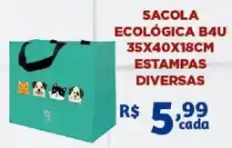Bahamas Supermercados sacola ecológica b4u oferta