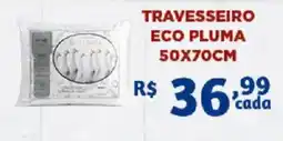 Bahamas Supermercados travesseiro eco pluma oferta