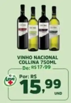 Araújo Supermercados vinho nacional collina oferta
