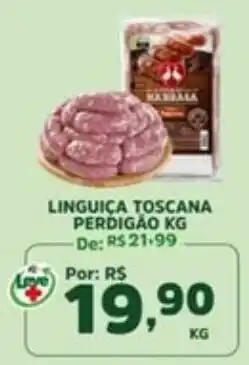 Araújo Supermercados Linguica toscana perdigao kg oferta