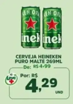 Araújo Supermercados Cerveja heineken puro malte oferta
