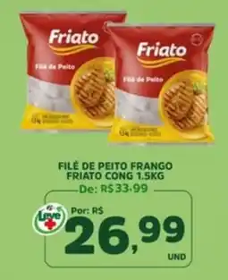 Araújo Supermercados Filé de peito frango oferta