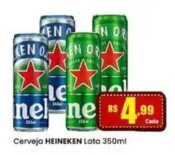Rede Mais Supermercados Cerveja heineken lata oferta