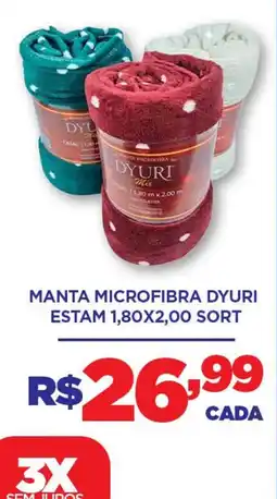DB Supermercados Manta microfibra dyuri oferta