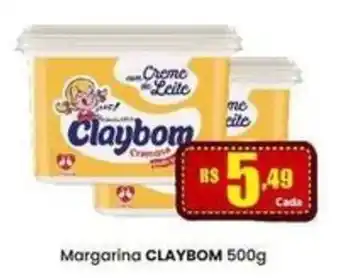 Rede Mais Supermercados Margarina claybom oferta