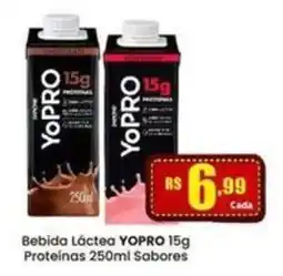 Rede Mais Supermercados Bebida Láctea YOPRO 15g oferta