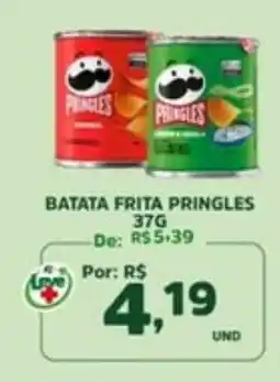 Araújo Supermercados Batata frita pringles oferta