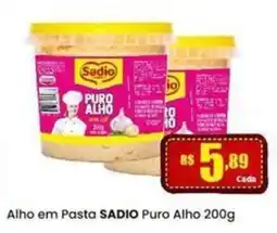 Rede Mais Supermercados Alho em Pasta Sadio Puro Alho oferta