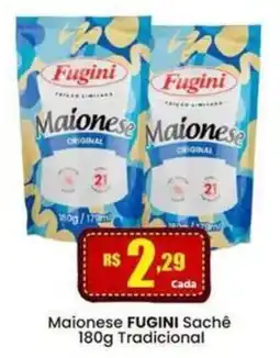 Rede Mais Supermercados Maionese fugini sachê tradicional oferta