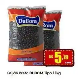 Rede Mais Supermercados Feijão Preto DUBOM Tipo 1 oferta