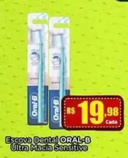 Rede Mais Supermercados Escova Dental Oral-B Ultra Macia Sensitive oferta