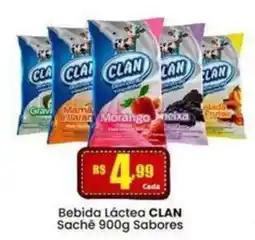Rede Mais Supermercados Bebida Láctea CLAN oferta