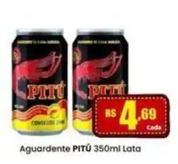 Rede Mais Supermercados Aguardente pitu oferta