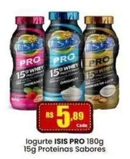 Rede Mais Supermercados logurte ISIS PRO 180g oferta