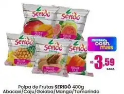 Rede Mais Supermercados Polpa de frutas seridó oferta