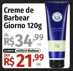 Supermercado Dalben Creme de Barbear Giorno oferta