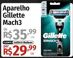 Supermercado Dalben Aparelho gillette mach3 oferta
