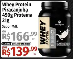 Supermercado Dalben Whey protein piracanjuba oferta