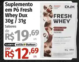 Supermercado Dalben Suplemento em Pó Fresh Whey Dux oferta