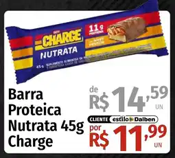 Supermercado Dalben Barra proteica nutrata 45g charge oferta