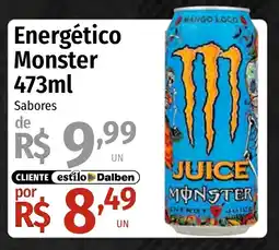 Supermercado Dalben Energético Monster oferta