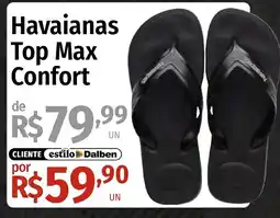 Supermercado Dalben Havaianas top max confort oferta