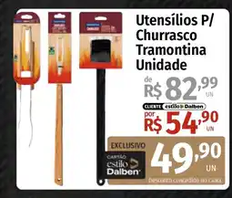 Supermercado Dalben Utensílios P/ Churrasco Tramontina oferta