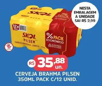 Supermercados Correia Cerveja brahma pilsen oferta