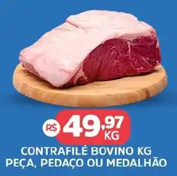 Supermercados Correia Contrafilé bovino kg oferta