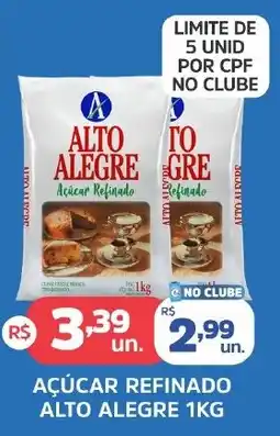 Supermercados Correia Açúcar refinado alto alegre oferta