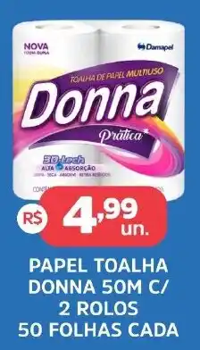Supermercados Correia Papel toalha donna oferta