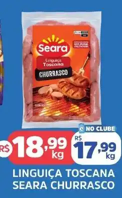 Supermercados Correia Linguiça toscana seara churrasco oferta